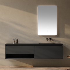 Factory Wholesale Floating Bathroom Cabinet Set Undercounter Sink XV-5996