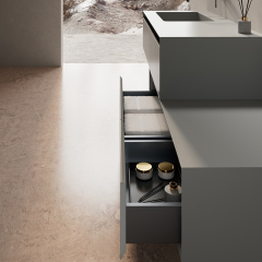 Wholesale Price Floating Bathroom Cabinet Set Large Storage XV-5999