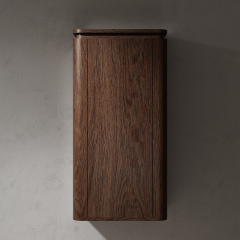 Popular Wholesale Designer Wood Grain Wall Hung Bathroom Vanity Set With Basin TW-5001