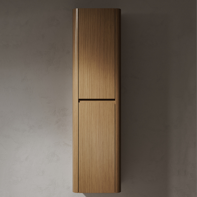 Popular Wholesale Designer Undercounter Sink Wood Color Floating Bathroom Vanity With Side Cabinet TW-5501