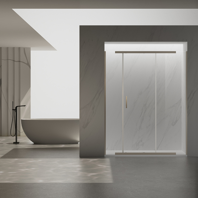 Popular Wholesale Designer Stainless Steel Sliding Alcove Shower Door TW06-S-31