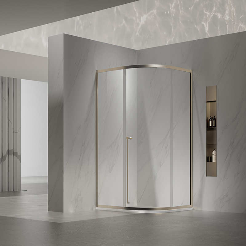 Wholesale Fashion Sliding Quadrant Corner Shower Doors With Long Handles TW07-R-31