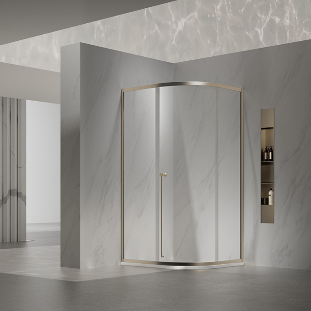 Wholesale Fashion Sliding Quadrant Corner Shower Doors With Long Handles TW07-R-31