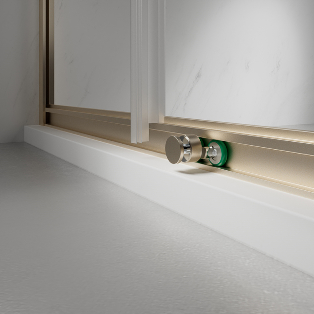 Hot Style Wholesale Sliding Corner Shower Doors With Double Handles TW07-L-42