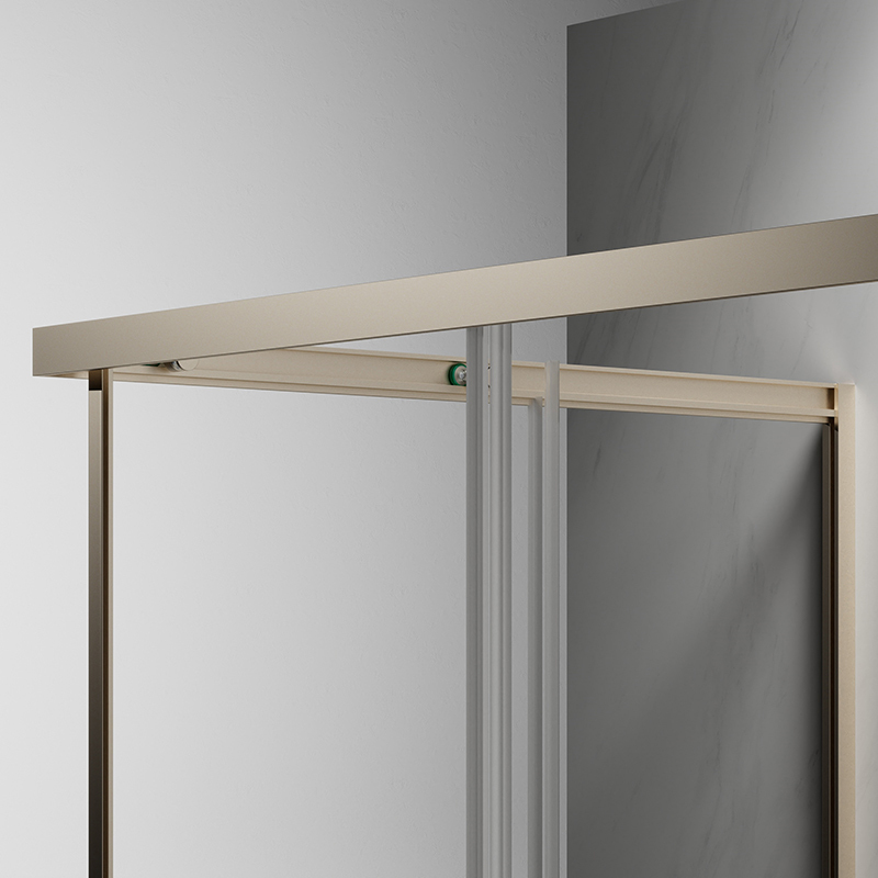 Hot Style Wholesale Sliding Corner Shower Doors With Double Handles TW07-L-42