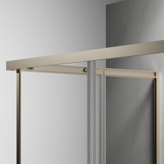 Hot Style Wholesale Sliding Corner Shower Doors With Double Handles TW07-L-42