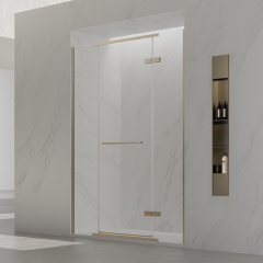 Wholesale Manufacturer Hinged Semi-Frameless Glass Shower Enclosure TW08-S-31