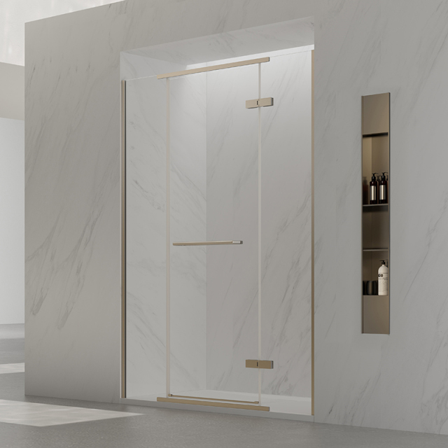 Wholesale Manufacturer Hinged Semi-Frameless Glass Shower Enclosure TW08-S-31