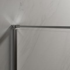 China Wholesale Factory Hinged Semi-Frameless Corner Shower Door TW09-L-31