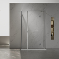 Popular Wholesale Designer Hinged Rectangular Shower Door TW09-U-51