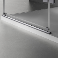 China Wholesale Factory Hinged Semi-Frameless Corner Shower Door TW09-L-31