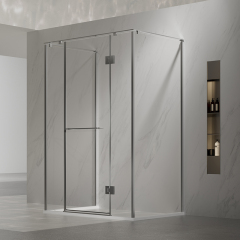 Popular Wholesale Designer Hinged Rectangular Shower Door TW09-U-51