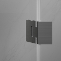China Wholesale Factory Hinged Semi-Frameless Corner Shower Door TW09-L-31