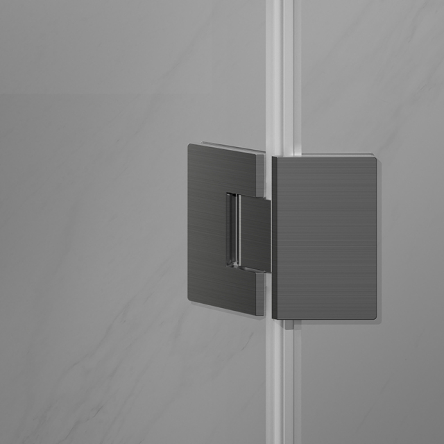 China Wholesale Factory Hinged Semi-Frameless Corner Shower Door TW09-L-31