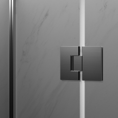 China Wholesale Factory Hinged Semi-Frameless Corner Shower Door TW09-L-31