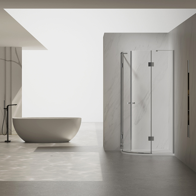 Quality Wholesale Unique Design Double Quadrant Corner Shower Doors TW11-R-42