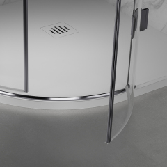 Quality Wholesale Unique Design Double Quadrant Corner Shower Doors TW11-R-42