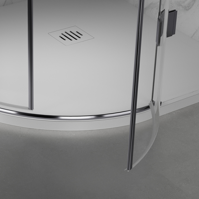 Quality Wholesale Unique Design Double Quadrant Corner Shower Doors TW11-R-42