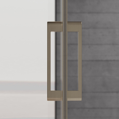 China Wholesale Factory Stainless Steel Sliding Corner Shower Enclosure TW16-L-31