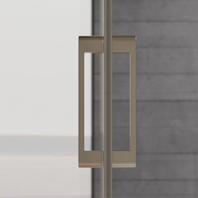 China Wholesale Factory Stainless Steel Sliding Corner Shower Enclosure TW16-L-31