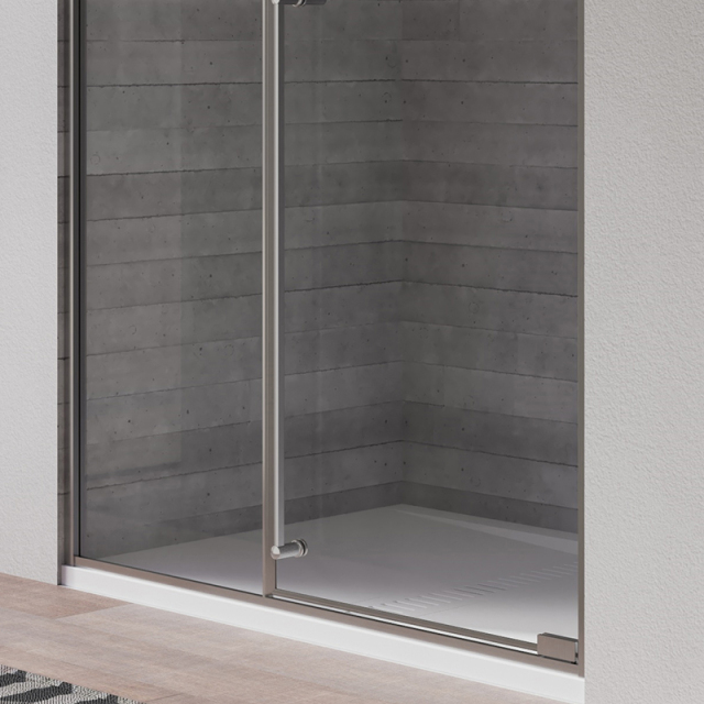 Hot Style Wholesale Pivot Stainless Steel Alcove Shower Door TW22-S-21
