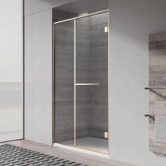 Factory Wholesale Hinged Framed Glass Shower Door TW21-S-21