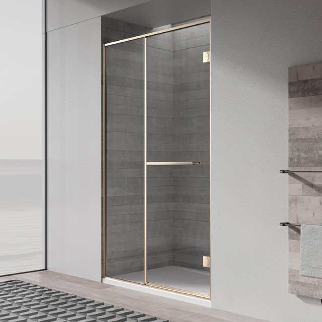 Factory Wholesale Hinged Framed Glass Shower Door TW21-S-21