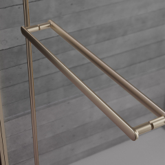 Factory Wholesale Hinged Framed Glass Shower Door TW21-S-21