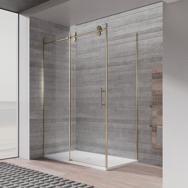 Quality Wholesale Unique Design Sliding Rectangular Corner Shower Door TW17-L-31