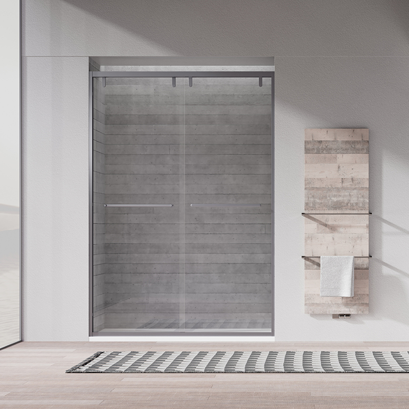 Wholesale Manufacturer Sliding Semi-Frameless Glass Shower Door TW19-S-22