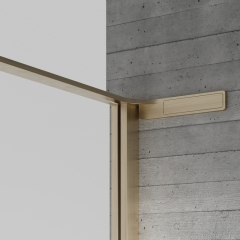 China Wholesale Factory Semi-Frameless Hinged Alcove Shower Enclosure TW10-ZS-21