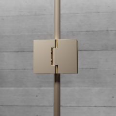 Wholesale Price Hinged Corner Glass Shower Door TW21-L-31