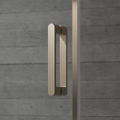 China Wholesale Factory Stainless Steel Sliding Corner Shower Enclosure TW16-L-31