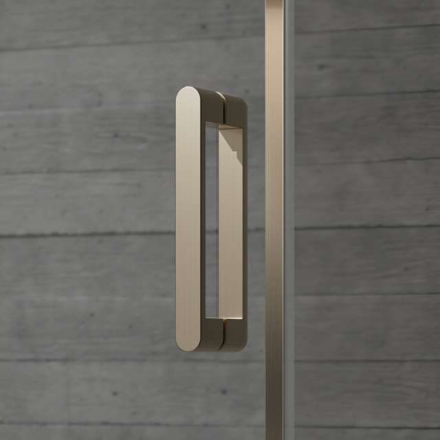 China Wholesale Factory Stainless Steel Sliding Corner Shower Enclosure TW16-L-31