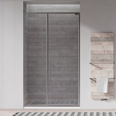 Hot Style Wholesale Pivot Stainless Steel Alcove Shower Door TW22-S-21