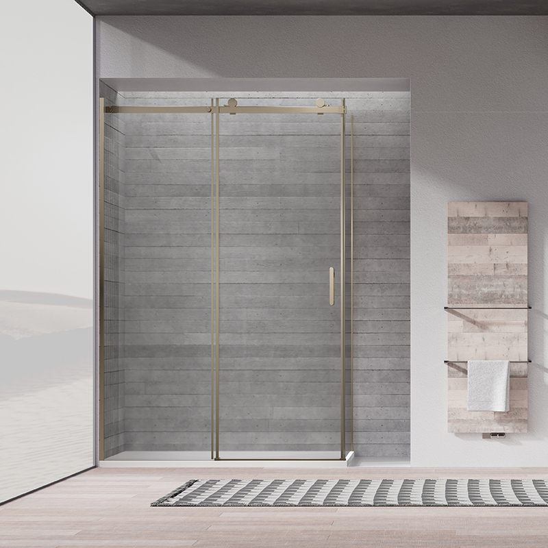 China Wholesale Factory Stainless Steel Sliding Corner Shower Enclosure TW16-L-31