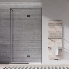 Wholesale Price Stainless Steel Hinged Corner Shower Enclosure TW12-L-31