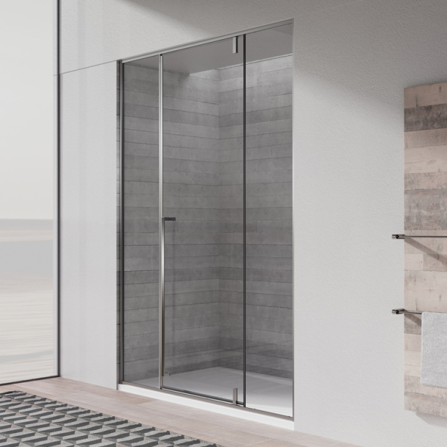 Hot Style Wholesale Pivot Stainless Steel Shower Door TW15-S-31