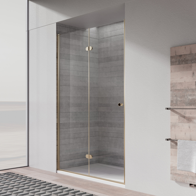 China Wholesale Factory Stainless Steel Hinged Shower Enclosure TW10-ZS-22