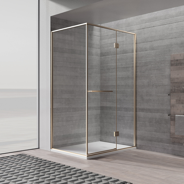 Wholesale Price Hinged Corner Glass Shower Door TW21-L-31