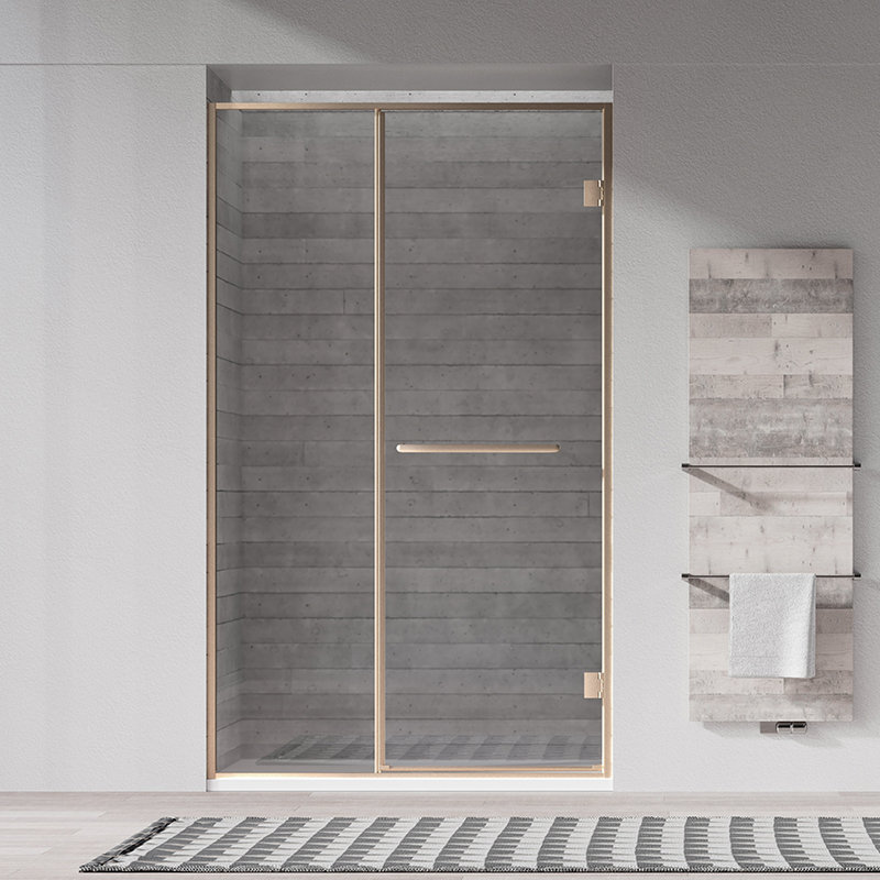 Factory Wholesale Hinged Framed Glass Shower Door TW21-S-21