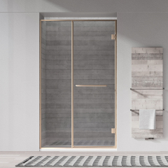 Factory Wholesale Hinged Framed Glass Shower Door TW21-S-21