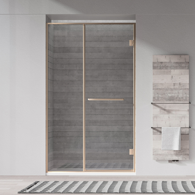 Factory Wholesale Hinged Framed Glass Shower Door TW21-S-21