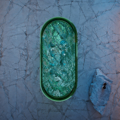 Factory Supply Quality Assurance Freestanding Transparent Bubble Massage Bathtub XR-7001TM