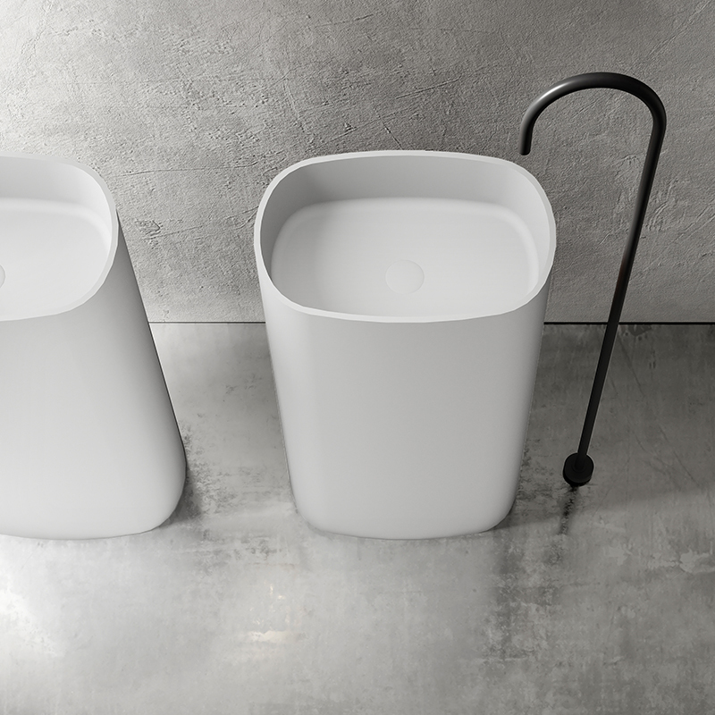 Hot Style Wholesale Solid Surface Freestanding Bathroom Sink TW-Z326