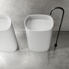 Hot Style Wholesale Solid Surface Freestanding Bathroom Sink TW-Z326