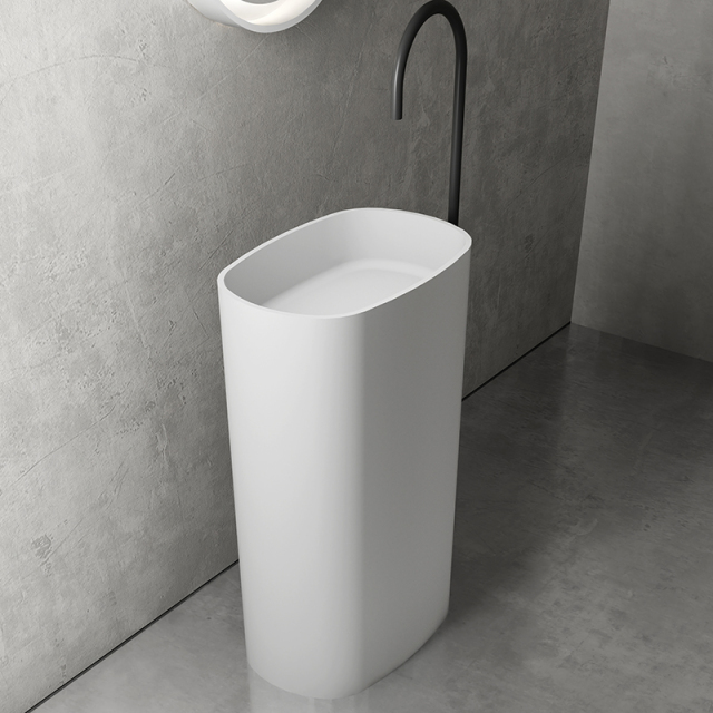 Hot Style Wholesale Solid Surface Freestanding Bathroom Sink TW-Z326