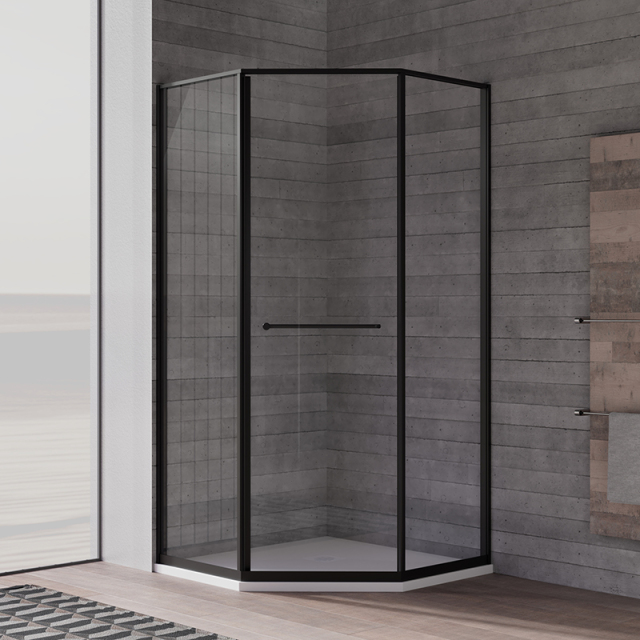 China Wholesale Factory Pivot Glass Shower Door TW27-D-31