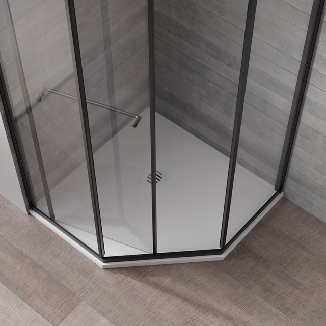China Wholesale Factory Pivot Glass Shower Door TW27-D-31