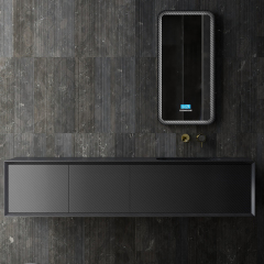 Wholesale High End Quality Carbon Fiber Wall Mounted Bathroom Vanity Unit MC-V9966